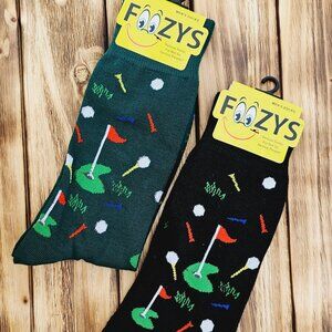 Men's Foozys Socks - Putting Green